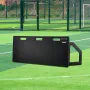 Fodboldrebounderbræt, 114,3 x 45,7 cm Bærbar Fodboldvæg med 2