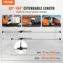 Cargo Bar, Ratcheting Cargo Bar Adjustable from 89" to 104", Heavy-duty Steel Cargo Stabilizer Bar with 309 lbs Capacity, Truck 
