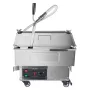 Mobile Fryer Filter, 18L Oil Tank Capacity, Oil Filtration System with 10 L/min Oil Filtration Speed, Mobile Frying Oil Filterin