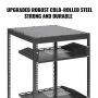 20U Open Frame Server Rack, 15 ''-40 '' Justerbar dybde