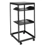 20U Open Frame Server Rack, 58.5-101.6cm/223-40 in Adjustable Depth, Free Standing or Wall Mount Network Server Rack, 4 Post AV 