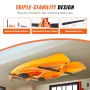 Kayak Ceiling Storage Rack, Ceiling Storage Rack for 2 Kayak Canoe SUP, Adjustable Height Overhead Kayak Holder Hanger with Padd