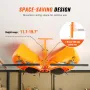 Kayak Ceiling Storage Rack, Ceiling Storage Rack for 2 Kayak Canoe SUP, Adjustable Height Overhead Kayak Holder Hanger with Padd