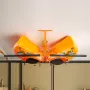 Kayak Ceiling Storage Rack, Ceiling Storage Rack for 2 Kayak Canoe SUP, Adjustable Height Overhead Kayak Holder Hanger with Padd