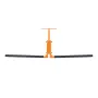Kayak Ceiling Storage Rack, Ceiling Storage Rack for 2 Kayak Canoe SUP, Adjustable Height Overhead Kayak Holder Hanger with Padd