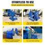 Multipurpose skruestik 6-tommer Bench Vise 360-grader