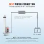 Linear Actuator 12V 15.2 cm 1.4 cm/s High Speed 99.8 kg/1000N IP54 Protection