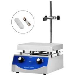 SH-3 Magnetic Stirrer Laboratory Magnetic Stirrer Hotplate 3000ml Mixing Capacity with Heating Plate Heating Mixer Digital