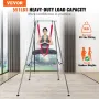Aerial Yoga Frame & Yoga Hammock, 9.67 ft Height Professional Yoga Swing Stand Comes with 6.6 Yards Aerial Hammock, Max 551.15 l