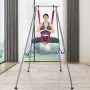Aerial Yoga Frame & Yoga Hammock, 9.67 ft Height Professional Yoga Swing Stand Comes with 6.6 Yards Aerial Hammock, Max 551.15 l