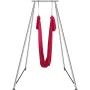 Aerial Yoga Frame & Yoga Hammock, 9.67 ft Height Professional Yoga Swing Stand Comes with 6.6 Yards Aerial Hammock, Max 551.15 l