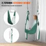 Aerial Yoga Swing Set, 2.7 Yards Yoga Hammock Hanging Swing Aerial Sling Inversion Fly Kit Trapeze Inversion Equipment with Ceil