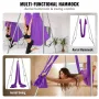 Aerial Yoga Frame & Yoga Hammock, 9.67 ft Height Professional Yoga Swing Stand Comes with 13.1 Yards Aerial Hammock, Max 551.15 