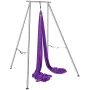 Aerial Yoga Frame & Yoga Hammock, 9.67 ft Height Professional Yoga Swing Stand Comes with 13.1 Yards Aerial Hammock, Max 551.15 