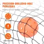 Pickleball Net Set, 670.6 cm Regulation Size Portable Pickleball System with Carrying Bag & Balls & Paddles, Weather Resistant S