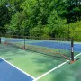 Pickleball Net Set, 670.6 cm Regulation Size Portable Pickleball System with Carrying Bag & Balls & Paddles, Weather Resistant S