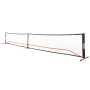 Pickleball Net Set, 670.6 cm Regulation Size Portable Pickleball System with Carrying Bag & Balls & Paddles, Weather Resistant S
