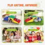 Single Tunnel Climber, Toddler Playset, Foam Climbing Blocks for Toddlers, Kids Tunnel Maze with Stairs and Ramp, Indoor for Tod