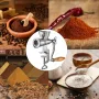 Grain Grinder Manual Grain Mill rustfrit stål manuel kaffekværn