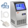 Commercial Ice Maker Freestanding Cabinet Machine 100lbs/24H 45 Ice Cubes