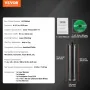 Core Drill Bit, 6.3 cm Wet/Dry Diamond Core Drill Bits for Brick and Block, Concrete Core Drill Bit with Pilot Bit Adapter and S