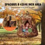 Hanging Tree Tent, 330 LBS Capacity Hanging Tent Swing for Indoor and Outdoor Hammock Sensory Swing Chair w/LED Lights String, I