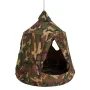 Hanging Tree Tent, 330 LBS Capacity Hanging Tent Swing for Indoor and Outdoor Hammock Sensory Swing Chair w/LED Lights String, I