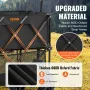 Foldable Double Decker Wagon, 400L Collapsible Wagon Cart with All-Terrain Wheels, Heavy Duty Folding Wagon Cart 350-450 lb Weig