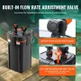 200 gallon Aquarium Canister Filter 20W UV Lamp Fish Tank stille