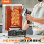 Elektrisk shawarma kniv trådløs tyrkisk doner kebab kødskærer 2