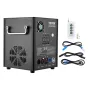 Cold Spark Machine, 500W Output Fireworks Controller, 6.6-13ft Adjustable Height, with Advanced DMX System,LED Screen,Portable H