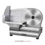 Meat Slicer, 180W Electric Deli Food Slicer with 19.1 cm SUS420 Stainless Steel Blade and Blade Guard, 0 - 1.5 cm Adjustable Thi