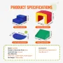 Toddler Climbing Toys Indoor, 5 Piece Climb, Crawl and Tunnel Soft Play Equipment, Foam Climbing Toys, Kids Tunnel Maze with Sta