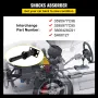 Rear Cab Shock Absorber fits for International Prostar Pro 2008-2017 3595977C96 3595977C95 Cab Air Shock Dampen The Driving Vibr