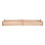 Raised Garden Bed, 7.9 x 2 x 0.8 ft Wooden Planter Box, Outdoor Planting Boxes with Open Base, for Growing Flowers/Vegetables/He