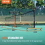 Pickleball Net Set, 22FT Regulation Size Portable Pickleball System with Carrying Bag, Balls, and Wheels, Weather Resistant Stea