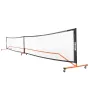 Pickleball Net Set, 22FT Regulation Size Portable Pickleball System with Carrying Bag, Balls, and Wheels, Weather Resistant Stea
