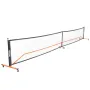 Pickleball Net Set, 22FT Regulation Size Portable Pickleball System with Carrying Bag, Balls, and Wheels, Weather Resistant Stea