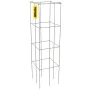Tomatbure, 11,8 "x 11,8" x 46,1 ", 10 pakker firkantede