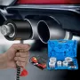 Hydraulic Exhaust Pipe Expander, 4.1 to 10.8 cm Size, 10 T Pedal Pump Included with 4 Dies, 2 Storage Cases for Copper Aluminum 