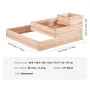 Højbed, 11 x 11 x 5 m træplantekasse, udendørs plantekasser med