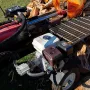 Hydraulic Log Splitter Pump, 60.6 L/min, 2 Stage 27.6MPa Wood Log Splitter Pump, 2.54 cm Inlet 1.27 cm NPT Outlet 3600 RPM Alumi