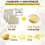 French Fry Cutter Chopper Udskiftning Blade & Push Block