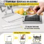 French Fry Cutter Chopper Udskiftning Blade & Push Block