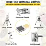 French Fry Cutter Chopper Replacement Blade & Push Block 1/4-inch 3 Pieces