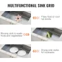 Sink Protector Grid, 28.5 "X15.6" Rustfrit stål synke rist