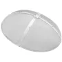 Fire Pit Spark Screen Round 40", Reinforced Heavy Duty Steel Metal Cover, Outdoor Firepit Lid, Easy-Opening Top Screen Covers Ro