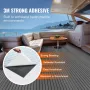 Boat Flooring, EVA Foam Boat Decking 94.5" x 17.7", Non-Slip Self-Adhesive Flooring, 11.6 sq.ft Marine Carpet for Boats, Yacht, 