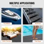 Bådgulve, Eva Foam Boat Decking 94,5 "x 17,7", ikke-skridsikre