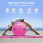 Inflatable Gymnastics Air Mat Set, 2 PCS Tumbling Mat, Tumble Track with Electric Pump, Air Roller Barrel Gymnastics Equipment, 